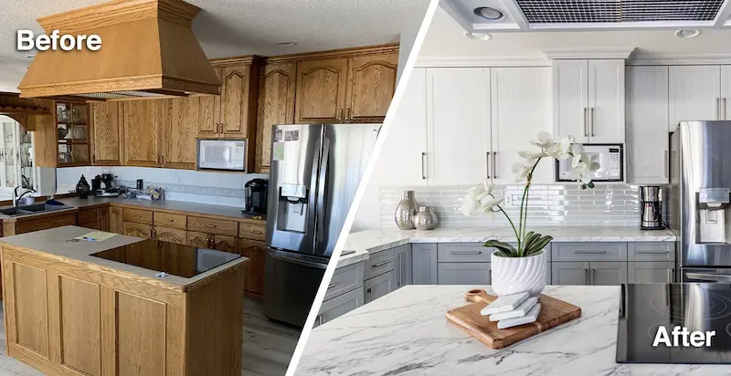 Cabinet Refinishing - Paint it Right
