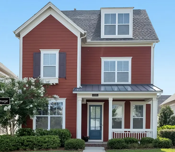 Exterior painting process