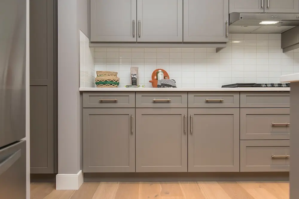 Cabinet Refinishing - Before and After